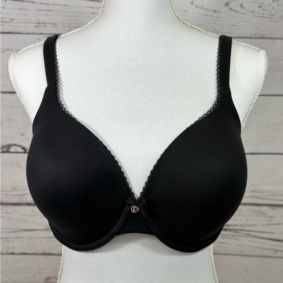 Victoria's Secret Other - Victoria’s Secret Body by Victoria Black Lace Bra Size 36DD/E